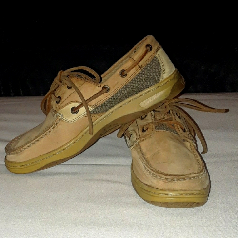 Sperry suede boat shoes Sz 4M